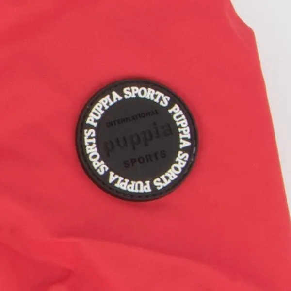 Puppia - Wilderness Rain-Harness-Coat - Red