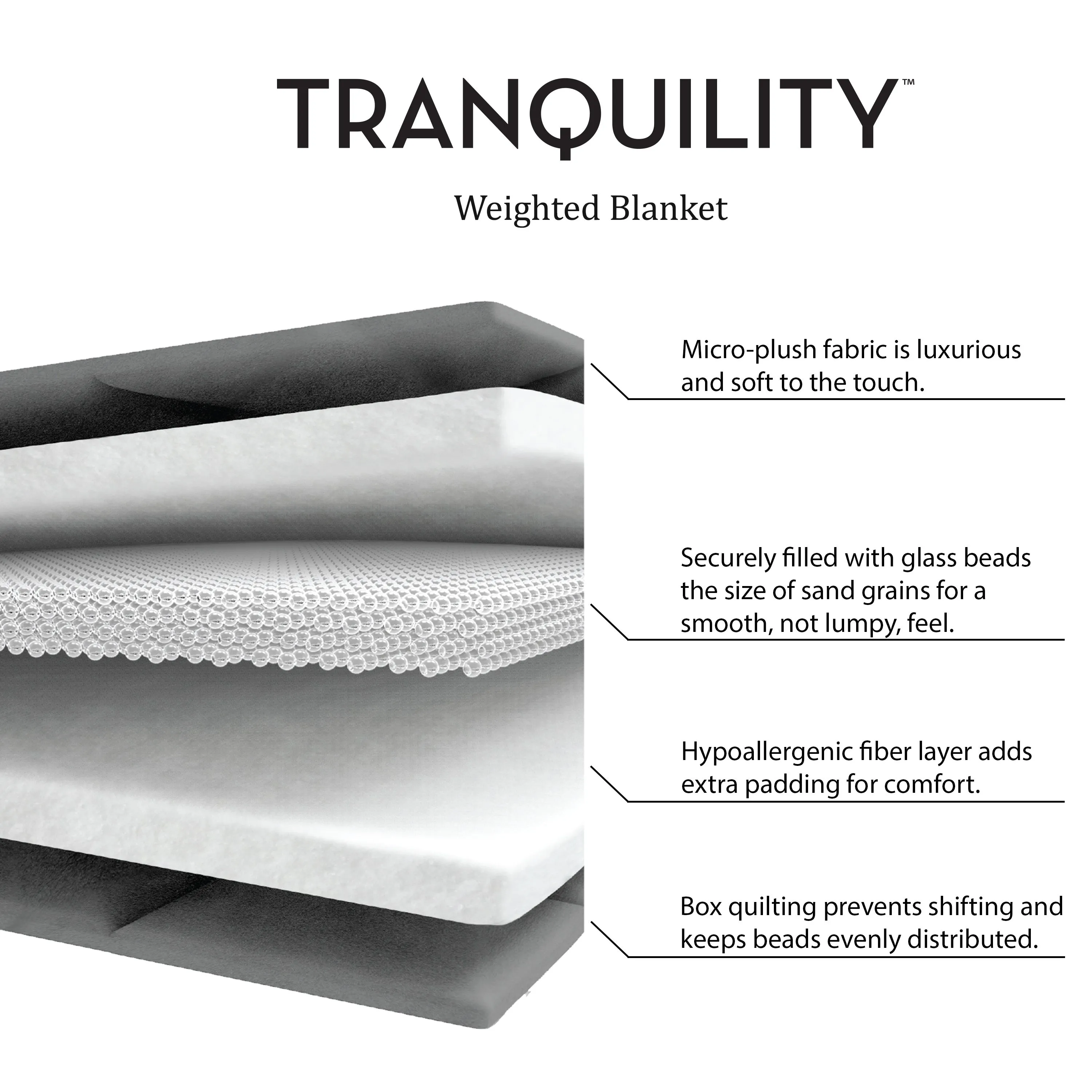 Quilted Plush Weighted Blanket