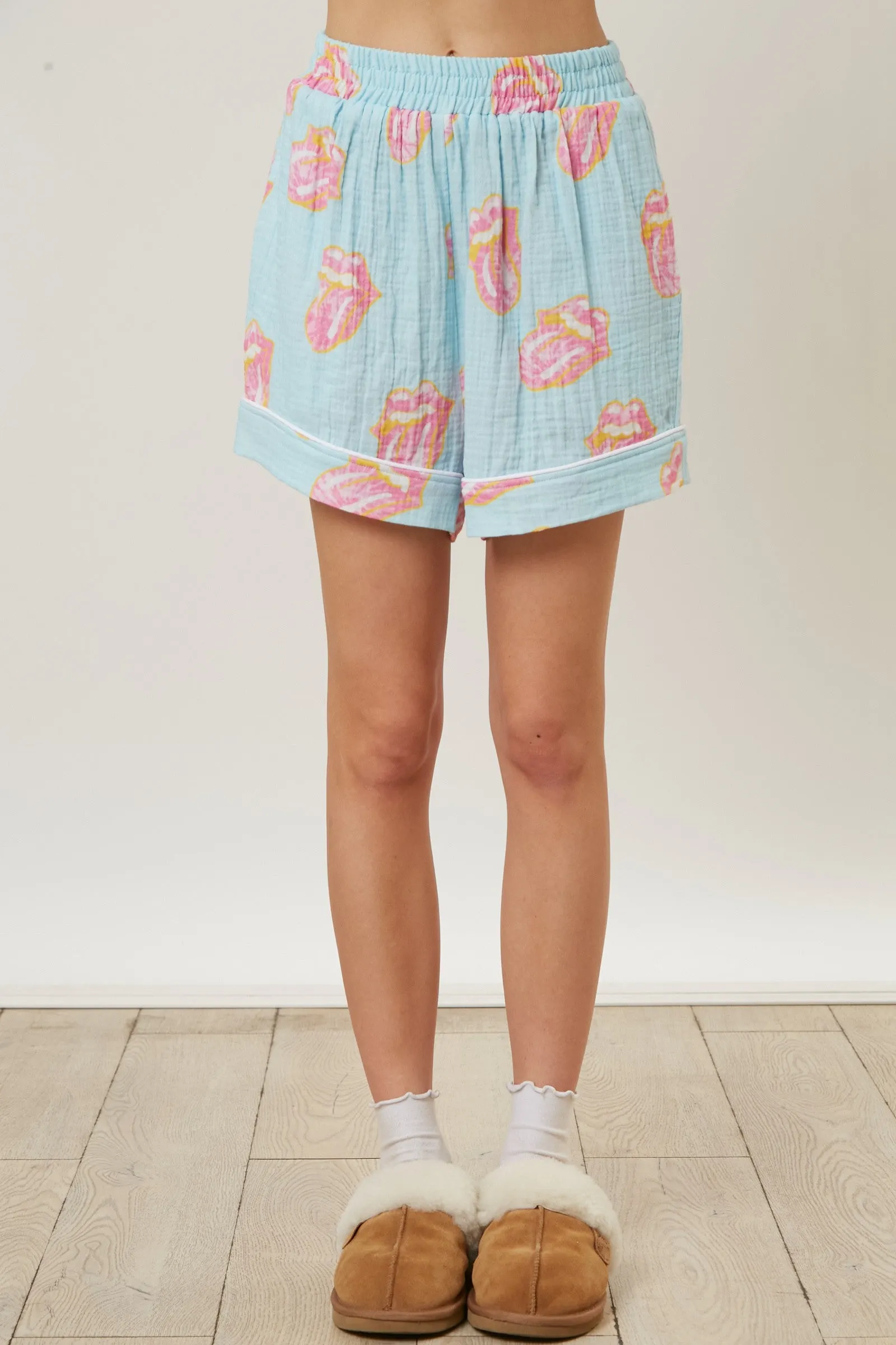 Rolling Stones Pajamas Shorts