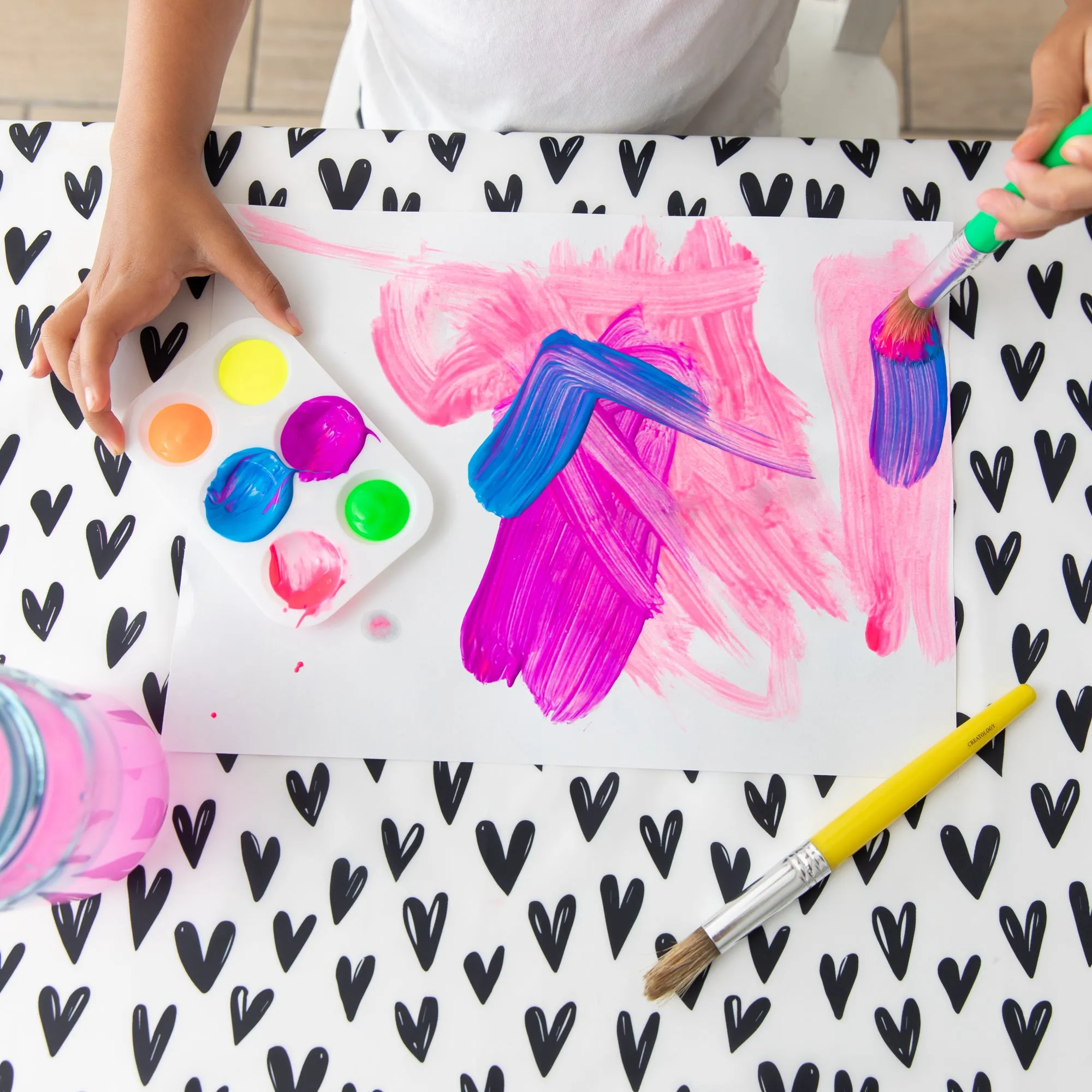 Splat Mat: Hearts
