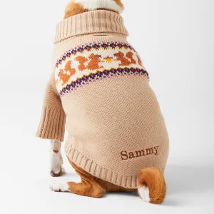 Squirrel Dog Sweater