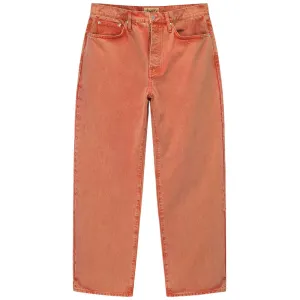 STÜSSY DOUBLE DYE BIG 'OL JEANS PANT // FADED RED