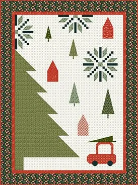 Tree Shopp'n Quilt Kit by Sandy Gervais | Riley Blake Designs
