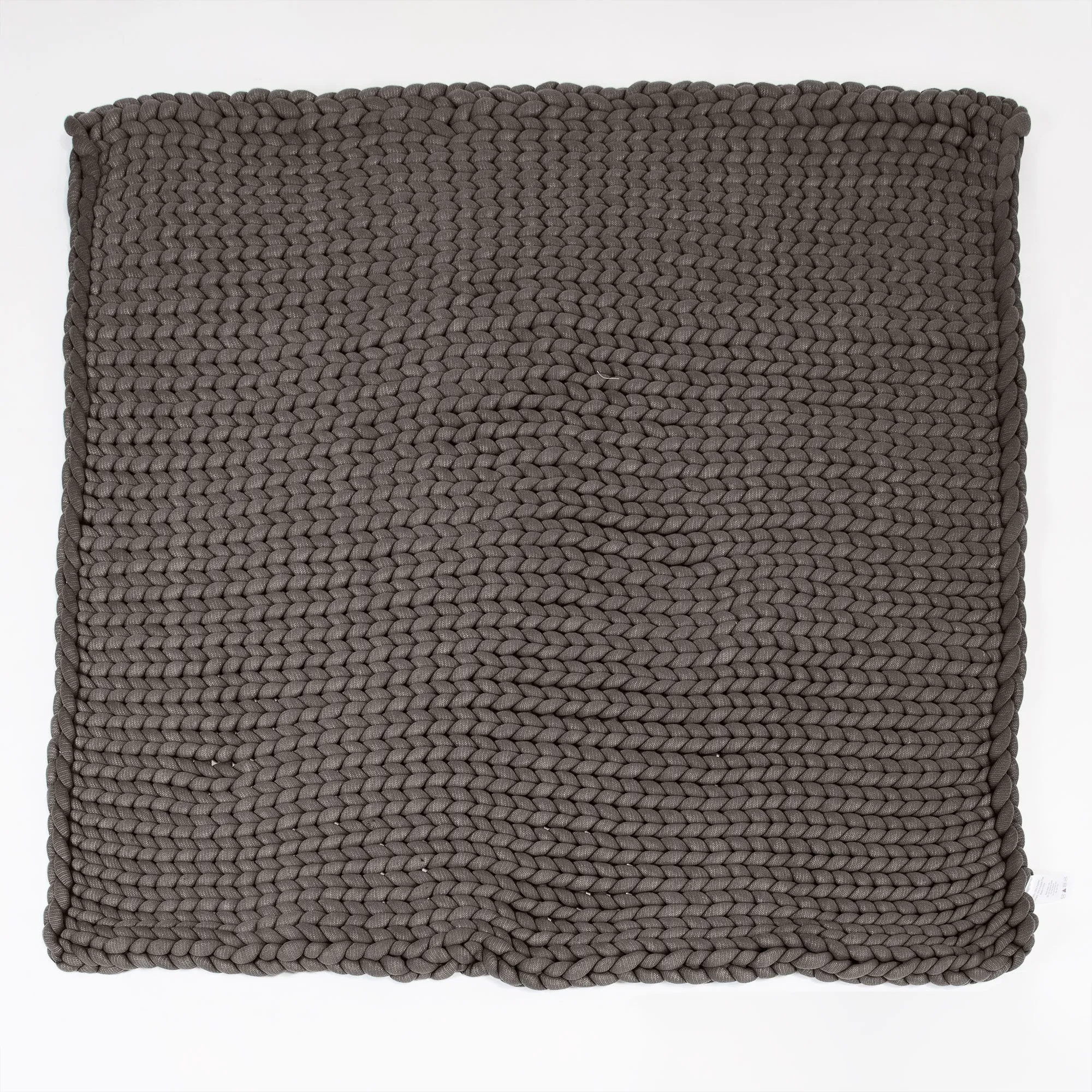 Weighted Blanket for Adults - Chunky Knit Grey