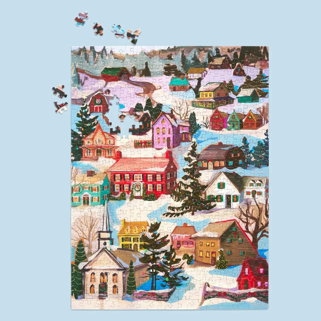 Winter Village - 500 Piece Jigsaw Puzzle