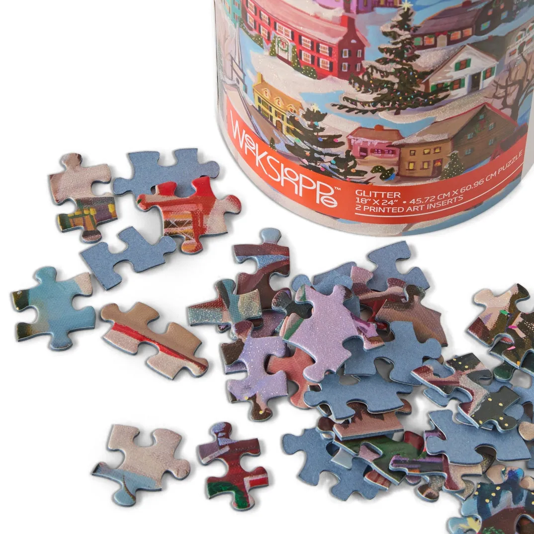 Winter Village - 500 Piece Jigsaw Puzzle