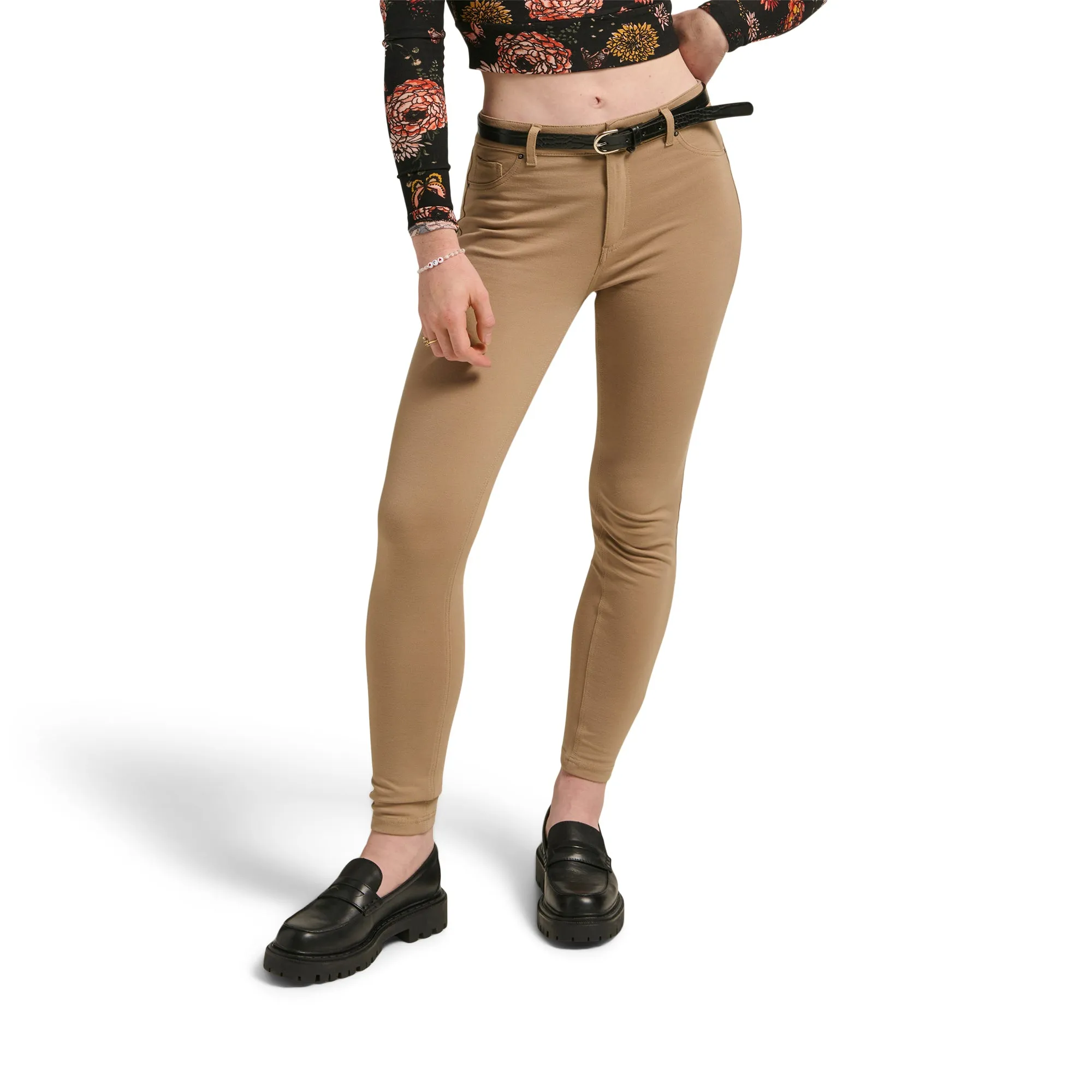Women's Mid-Rise Ponte Pants